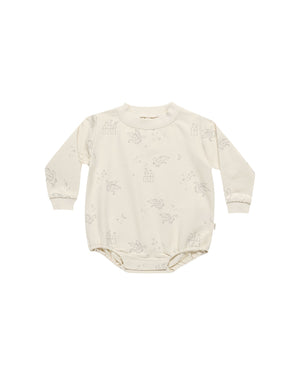 Quincy Mae - Dragons Crewneck Bubble Romper