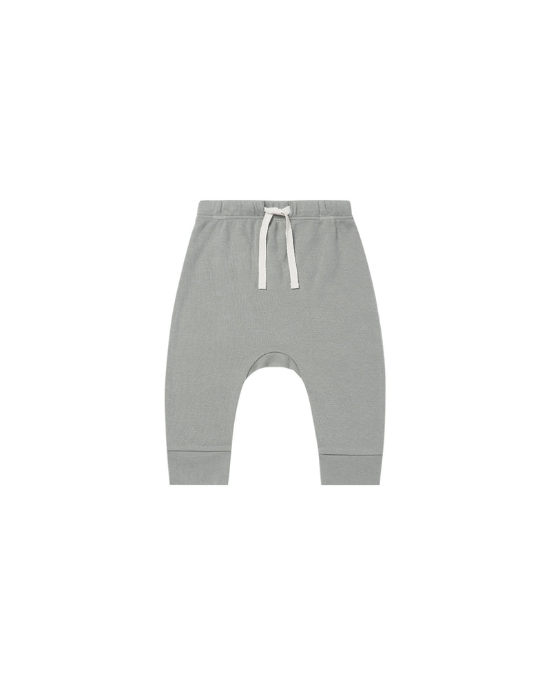 Quincy Mae - Dusty Blue Drawstring Pants