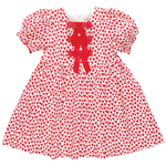 Pink Chicken - Girls Hermione Dress - Mini Hearts