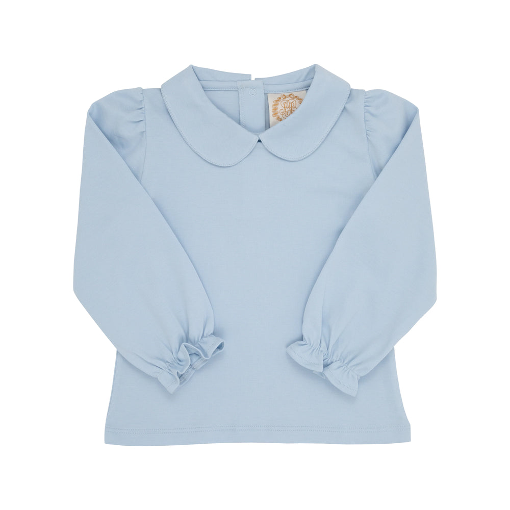 The Beaufort Bonnet Company - Buckhead Blue Maude's Peter Pan Collar Shirt - Pima LS