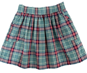 James & Lottie - Mia Skirt Christmas Plaid