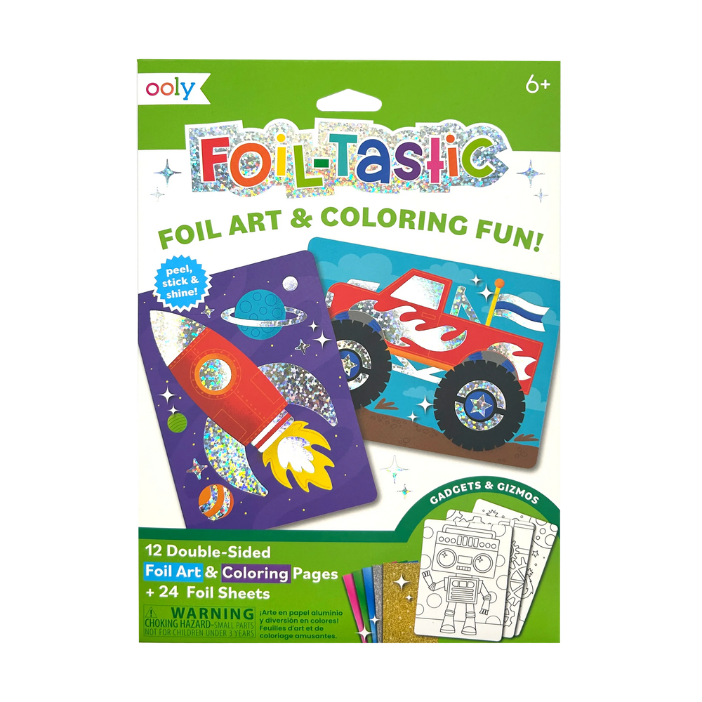 ooly - Foil-tastic Foil Art & Coloring Fun Gadgets & Gizmos