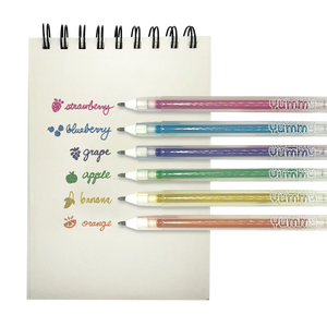 ooly - Yummy Yummy Scented Gel Pens - Metallic - Set of 6