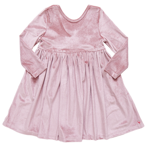 Pink Chicken - Mauve Velour Steph Dress