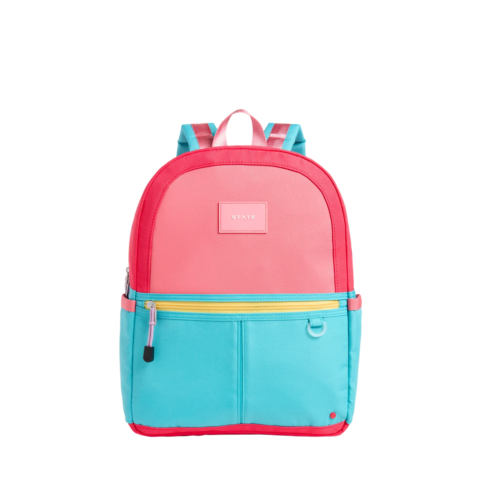 State Bag - Kane Backpack Pink & Mint