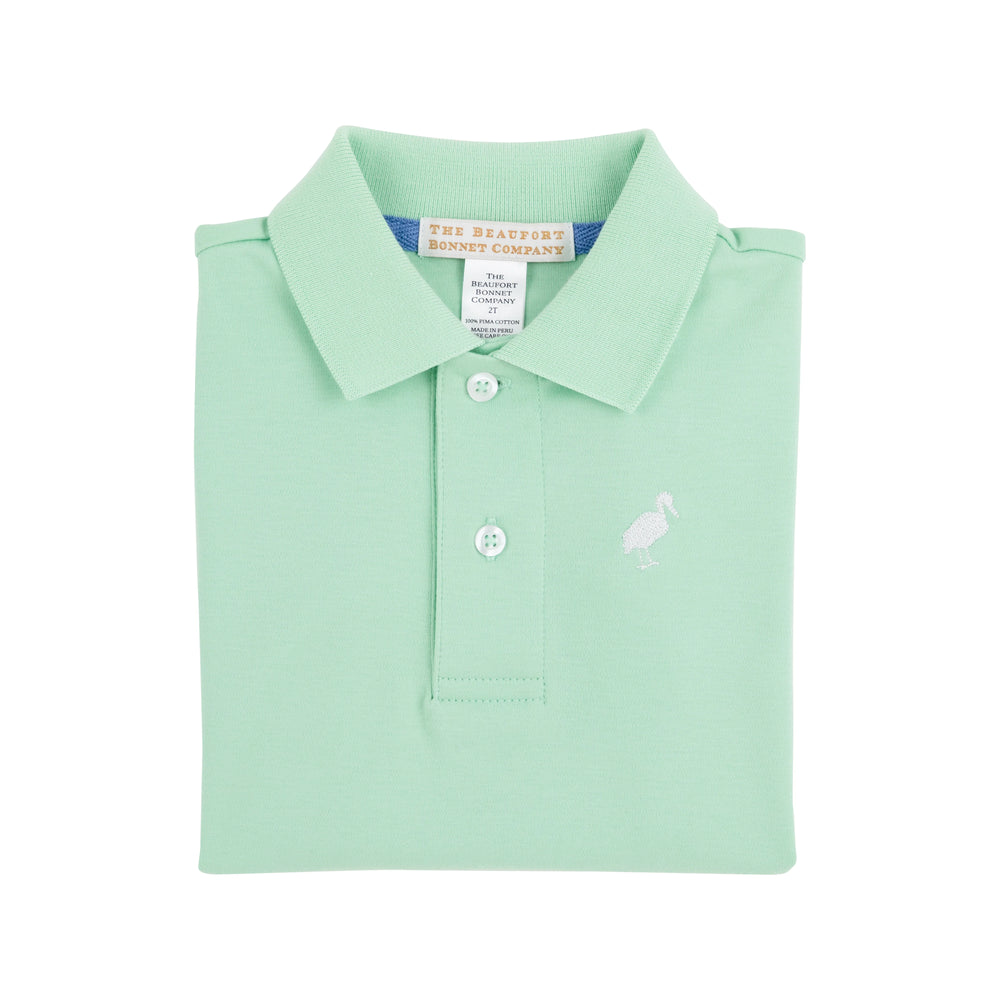 The Beaufort Bonnet Company - Grace Bay Green with Sunrise Blvd. & Worth Avenue White Stork Prim & Proper Polo