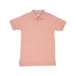 The Beaufort Bonnet Company - Pompano Peach Prim & Proper Polo