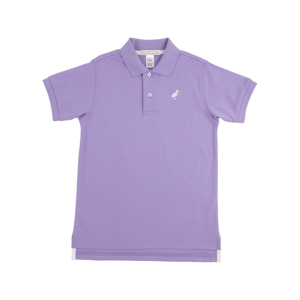 The Beaufort Bonnet Company - Palisades Purple Prim & Proper Polo