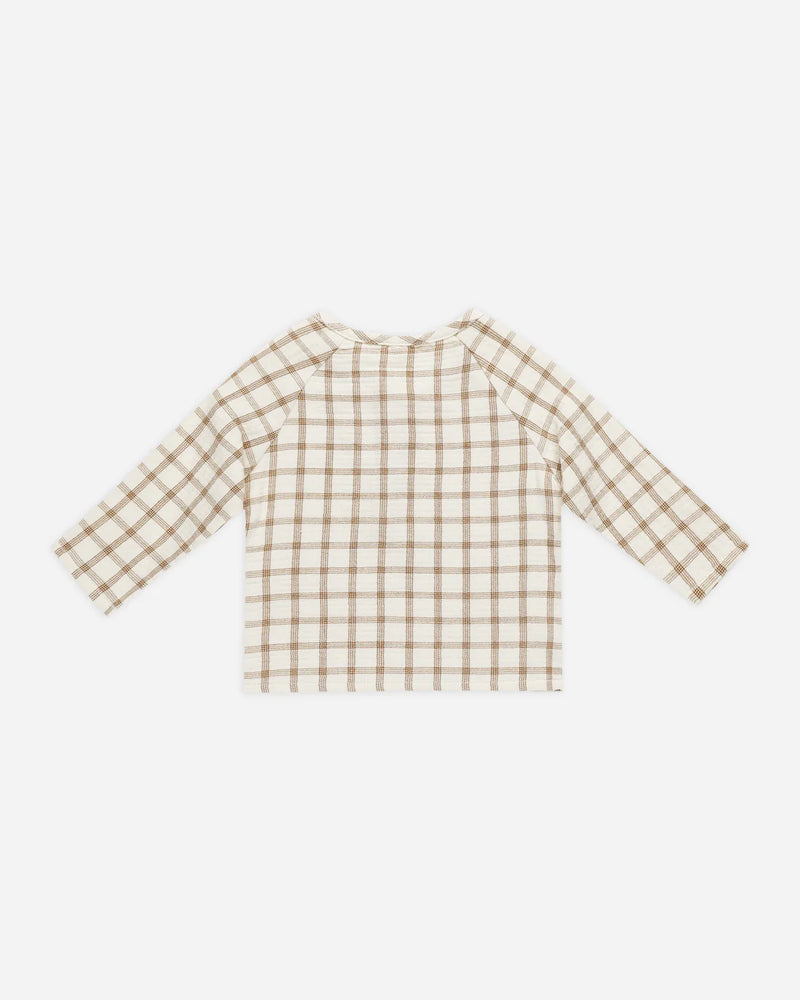 Quincy Mae - Cinnamon Plaid Zion Shirt