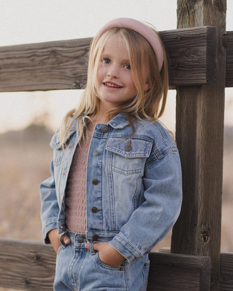 Rylee & Cru - Light Washed Denim Jacket