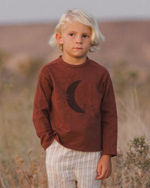 Rylee & Cru - Moon Long Sleeve Paneled Tee