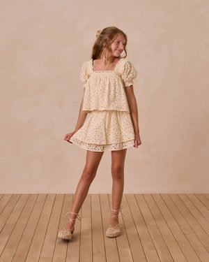 Rylee & Cru - Teen Milan Blouse || Natural