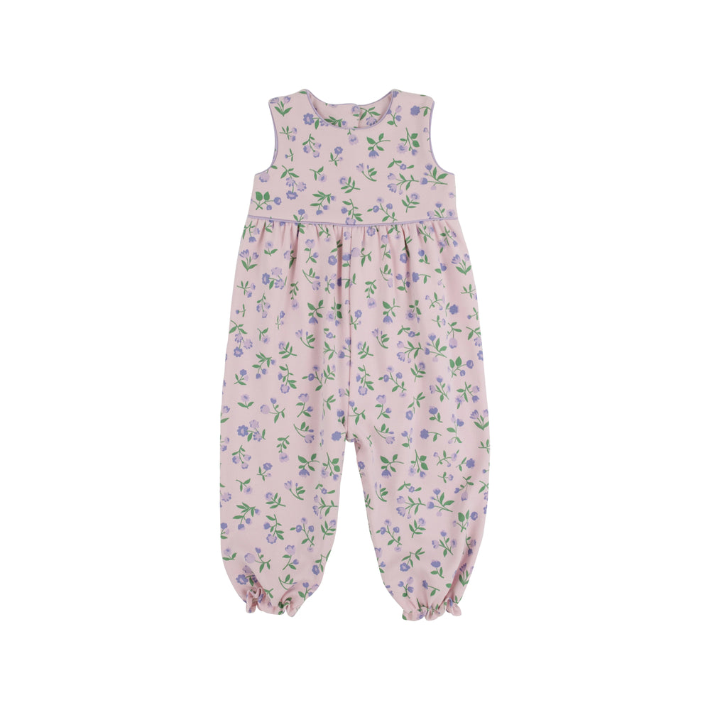 The Beaufort Bonnet Company - Tuxedo Park Tulips Sleeveless Rebecca Romper