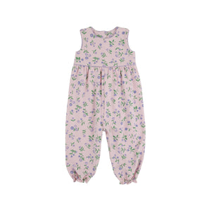 The Beaufort Bonnet Company - Tuxedo Park Tulips Sleeveless Rebecca Romper