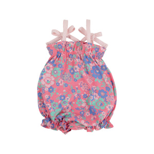 The Beaufort Bonnet Company - Mt Paran Mini Floral Rosey Romper