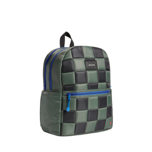 State Bag - Kane Double Pocket Backpack Puffer Checkerboard