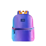 State Bag - Kane Double Pocket Large Backpack Blue/Pink Gradient