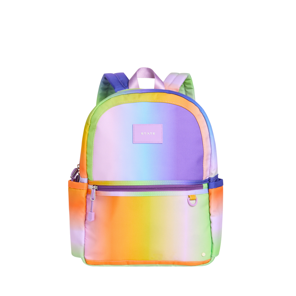 State Bag - Kane Backpack Rainbow Gradient