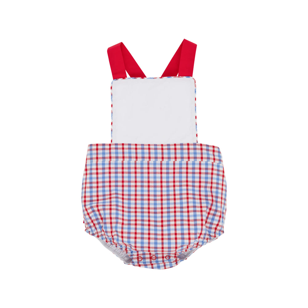 The Beaufort Bonnet Company - Provincetown Plaid Sayre Sunsuit