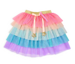 Two's Company - Rainbow Ruffles Tulle Dress Up Tutu