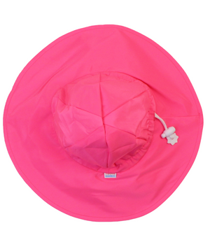 Ruffle Butts - Sun Protective Hat Neon Magenta