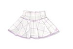 Set Athletics - Quinn Skort - Pure Coconut Willington Windowpane (Presale)