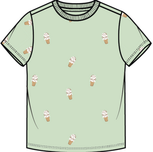 Miles the Label - Green Ice Cream Shirt
