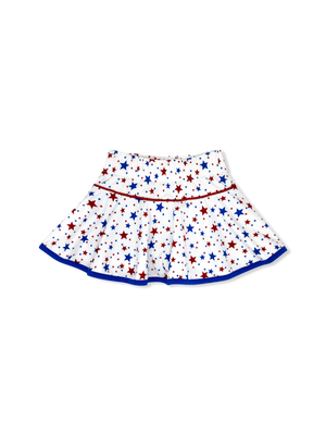 Set Athletics - Quinn Skort - A Star Is Born, Candy Apple Red, Resort Royal