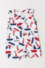Mila & Rose - Stars, Stripes & Sails Shorty One-Piece