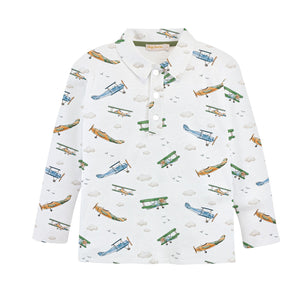 Baby Club Chic - Airplane Polo