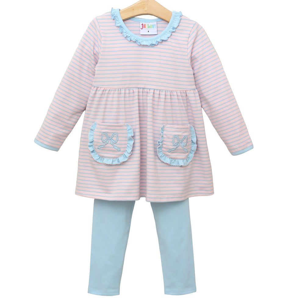 Jellybean - Bow Pants Set