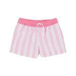 The Beaufort Bonnet Company - Caicos Cabana Stripe Turtle Bay Swim Trunks