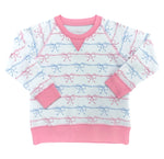 James & Lottie - Simply Sweet Bows Sidney Knit Sweatshirt