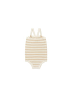 Rylee & Cru - Sand Stripe Knit Baby Romper