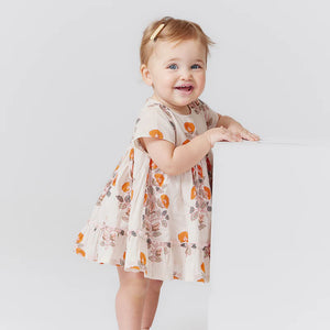 Pink Chicken - Baby Girls Niley Dress Set - Cloud Bouquet Floral