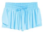 Suzette - Junior Fly Away Shorts - Baby Blue