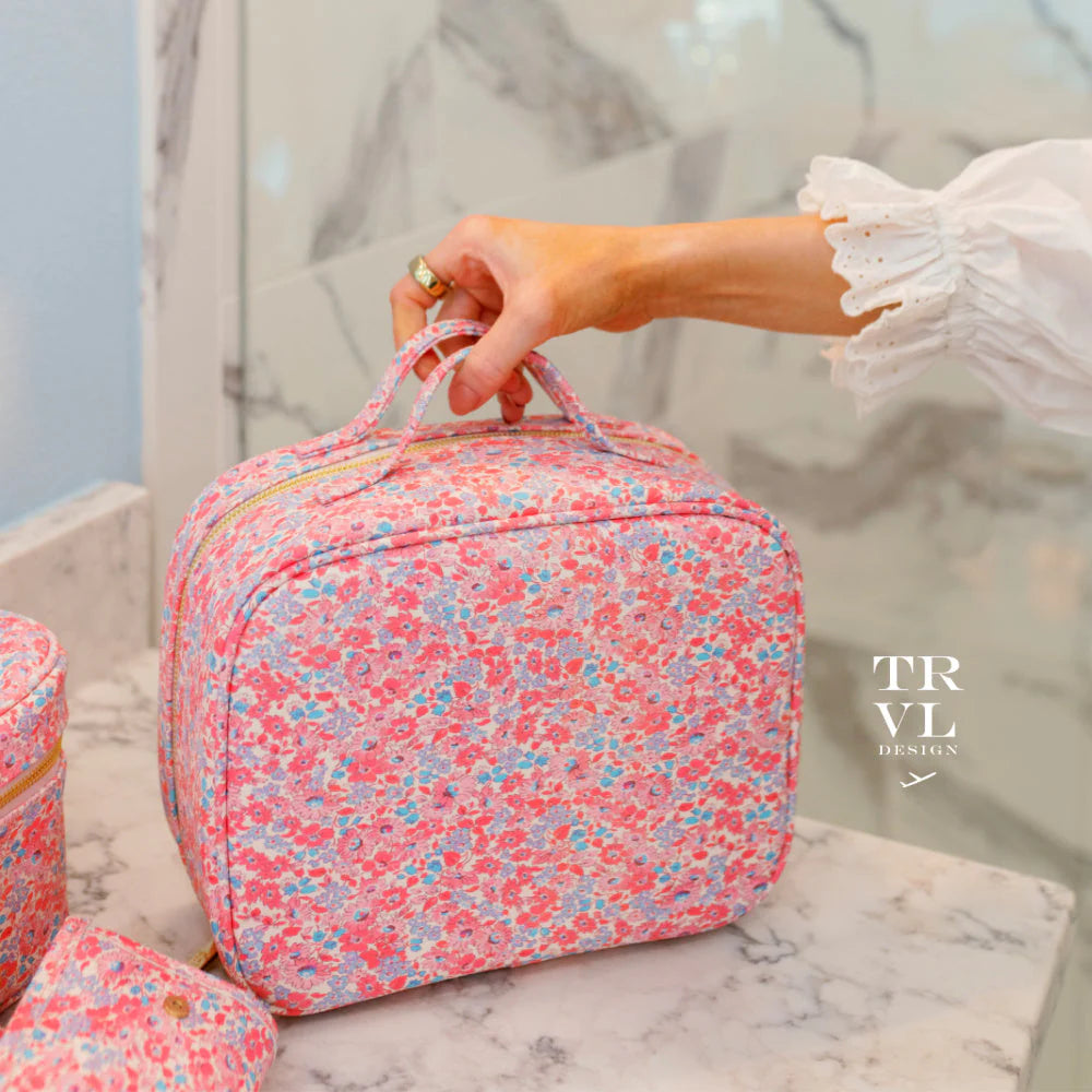 TRVL Design -  Marseille Pink Cosmetic Case