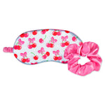 Iscream - Cheerful Cherries Eye Mask & Scrunchie Set