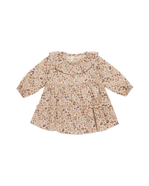 Quincy Mae - Posy Ruffle Collar Button Dress