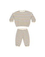 Rylee & Cru - Blue Vintage Stripe Relaxed Set