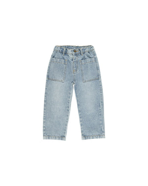 Rylee & Cru - Light Washed Denim Jasper Pant