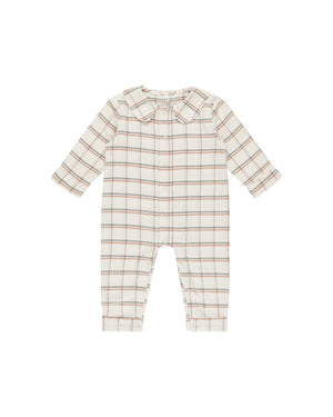 Rylee & Cru - Holiday Plaid Baby Pajama Romper