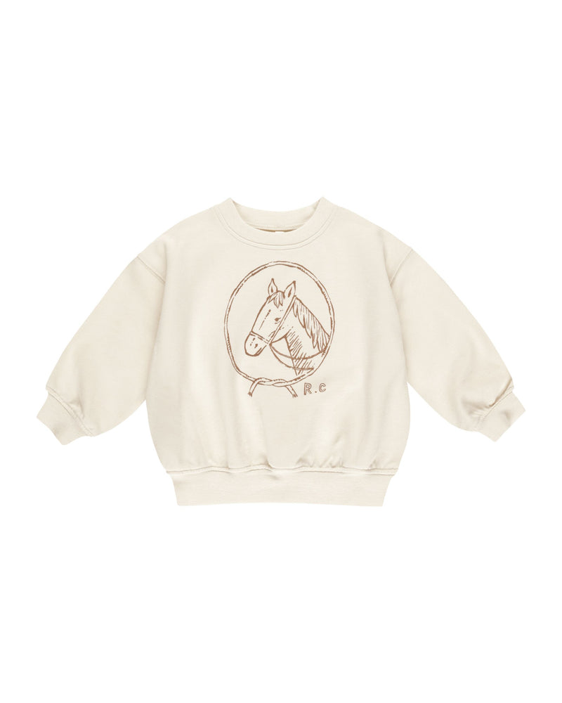 Rylee & Cru - Horse Relaxed Sweatshirt