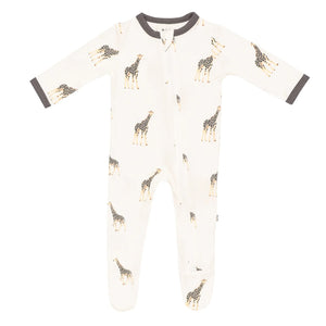 Kyte - Zippered Footie Giraffe