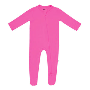 Kyte Baby - Zippered Footie Raspberry