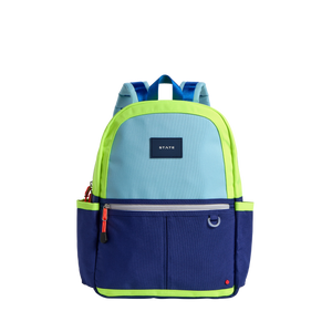 State Bag - Kane Backpack Navy & Neon