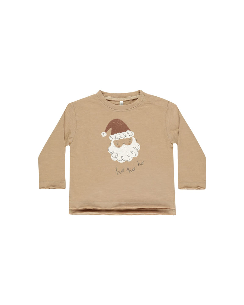 Rylee & Cru - Santa Raw Edge LS Tee