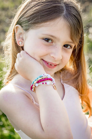 Adorable little girl bracelets