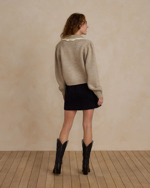 Rylee & Cru - Women's Heathered Sand Alice Sweater