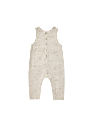 Rylee & Cru - Turtles Button Jumpsuit